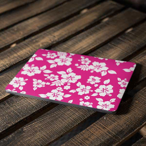 Pink and White Apple MacBook Air Skin