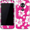 Pink and White Moto E5 Play Skin