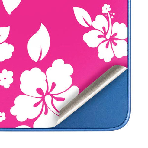Pink and White Moto G Play 4G (2024) Skin