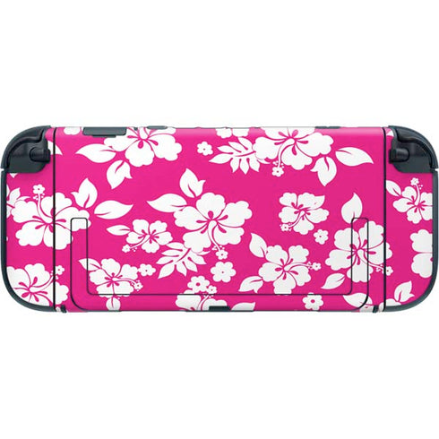 Pink and White Nintendo Switch 2 (2025) with Joy-Con Skin