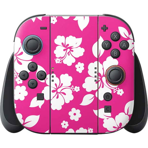 Pink and White Nintendo Switch 2 (2025) Joy-Con Controller Skin
