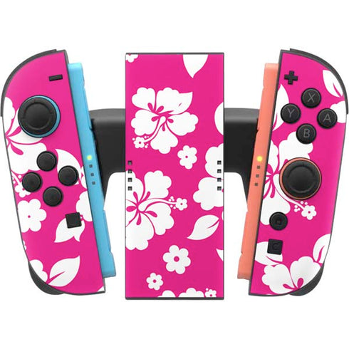 Pink and White Nintendo Switch 2 (2025) Joy-Con Controller Skin