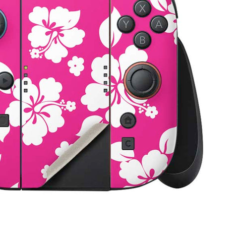 Pink and White Nintendo Switch 2 (2025) Joy-Con Controller Skin