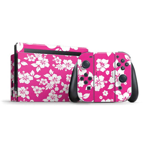 Pink and White Nintendo Skins