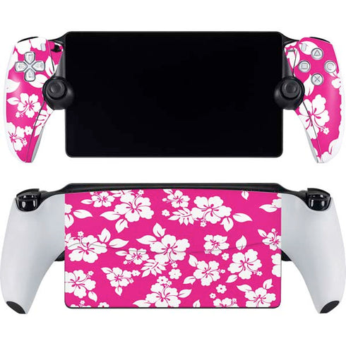Pink and White PlayStation Portal Remote Player Skin