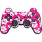 Pink and White PS3 Dual Shock wireless controller Skin