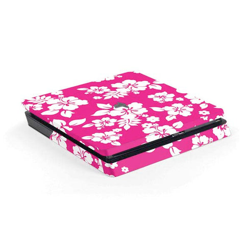 Pink and White PS4 Slim Skin