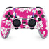 Pink and White PS5 DualSense Edge Pro Controller Skin