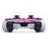 Pink and White PS5 DualSense Edge Pro Controller Skin