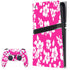 Pink and White PS5 Pro Bundle Skin