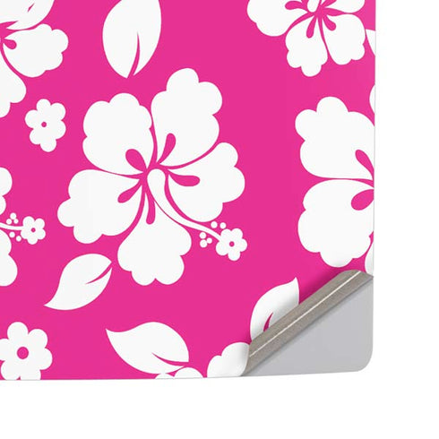 Pink and White PS5 Pro Disk Console Skin
