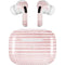 Pink and White Stripes AirPods Skins