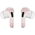 Pink and White Stripes AirPods Skins