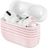 Pink and White Stripes AirPods Skins