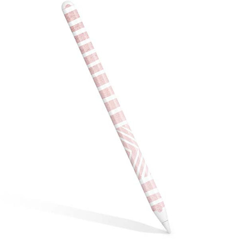 Pink and White Stripes Apple Pencil (2nd Gen 2019) Skin