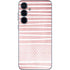 Pink and White Stripes Galaxy A55 5G Skin