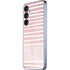 Pink and White Stripes Galaxy A55 5G Skin