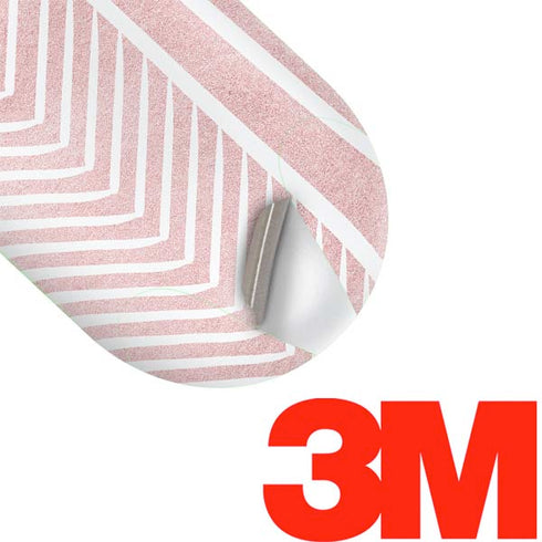 Pink and White Stripes Galaxy Buds Plus Skin