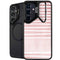 Pink and White Stripes Galaxy S24 Plus Kickstand Case