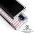Pink and White Stripes Galaxy Z Fold6 Clear Case