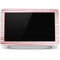 Pink and White Stripes Google Home Hub Skin