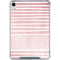 Pink and White Stripes iPad 11th Gen (2025) Clear Case