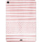 Pink and White Stripes Apple iPad Air Skin