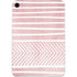 Pink and White Stripes Apple iPad Mini Skin