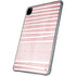 Pink and White Stripes iPad Pro 11in (2024) Clear Case