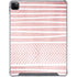 Pink and White Stripes iPad Cases