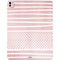 Pink and White Stripes iPad Pro 13in M4 (2024) Skin