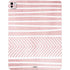 Pink and White Stripes iPad Pro 13in M4 (2024) Skin