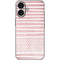 Pink and White Stripes iPhone 16 Skin