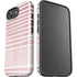 Pink and White Stripes iPhone 16e Impact Case