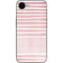 Pink and White Stripes iPhone 16e Skin