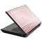 Pink and White Stripes Lenovo T420 Skin