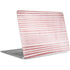 Pink and White Stripes Apple MacBook Air Skin