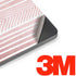 Pink and White Stripes Apple MacBook Air Skin