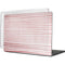 Pink and White Stripes MacBook Cases