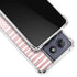 Pink and White Stripes Moto G 5G (2025) Clear Case