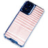 Pink and White Stripes Moto G 5G (2024) Clear Case