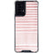 Pink and White Stripes Moto G Power 5G (2024) Clear Case