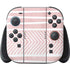 Pink and White Stripes Nintendo Switch 2 (2025) Joy-Con Controller Skin