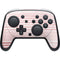 Pink and White Stripes Nintendo Switch 2 (2025) Pro Controller Skin