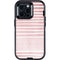 Pink and White Stripes Otterbox Defender iPhone Skin