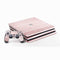 Pink and White Stripes PS4 Pro Bundle Skin