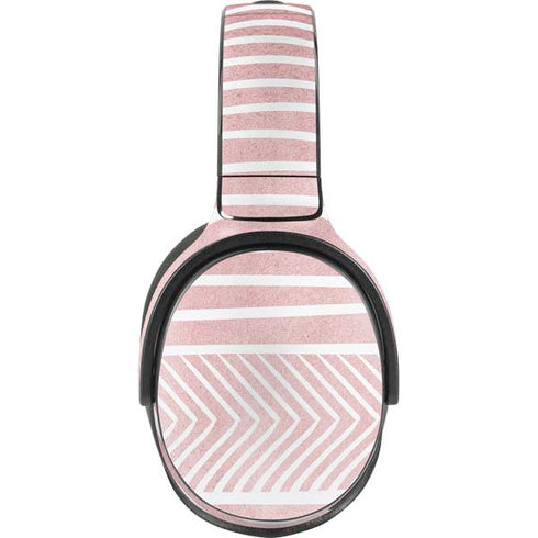Pink and White Stripes Skullcandy Venue Skin