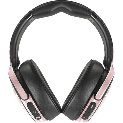Pink and White Stripes Skullcandy Venue Skin