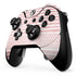 Pink and White Stripes Xbox One Elite Controller Skin