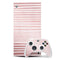 Pink and White Stripes Xbox Series X Skins